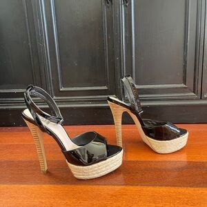 Black Patent Leather Platform Heels by Dolce Vita size 6